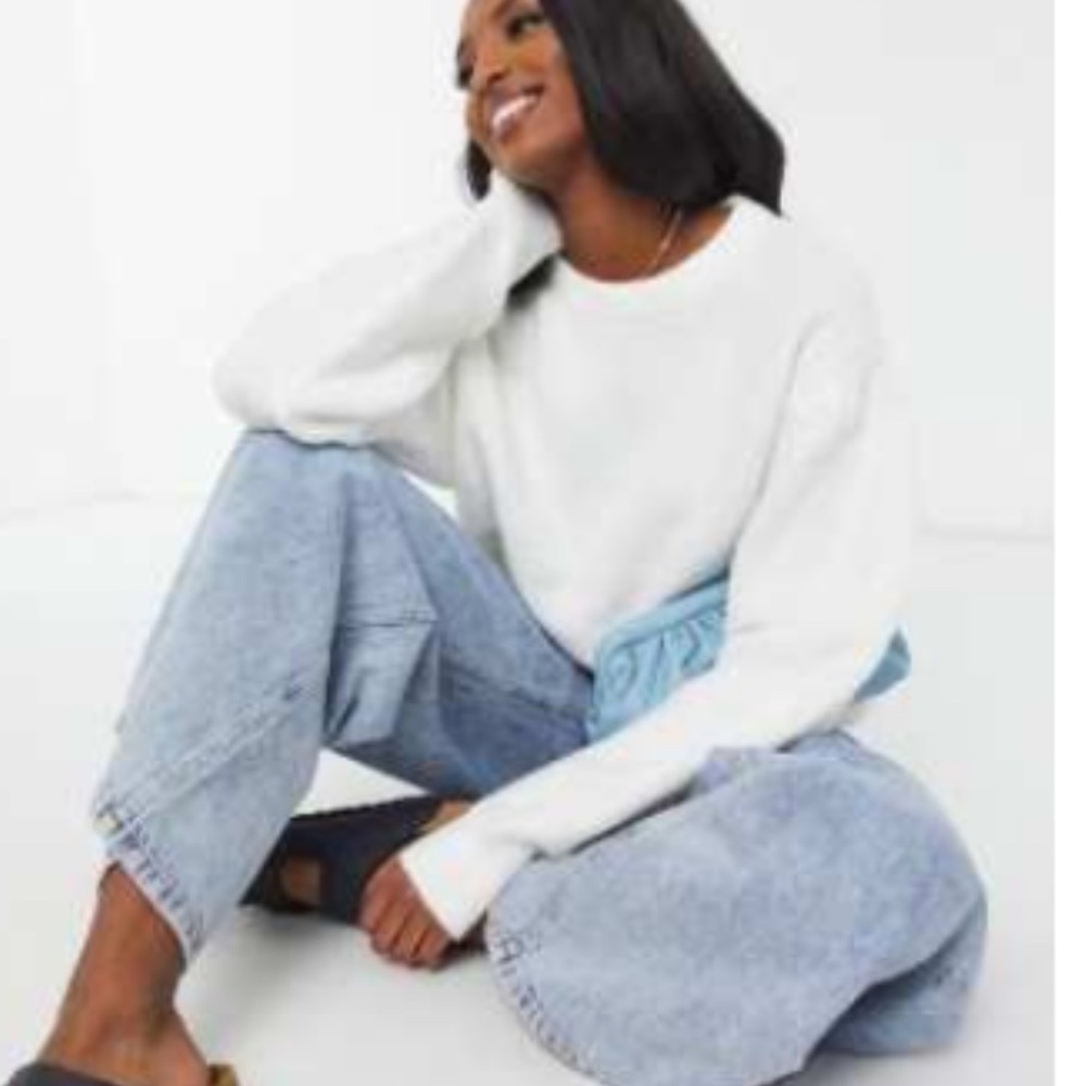 Cozy White Sweater